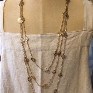 Tory Burch gold necklace